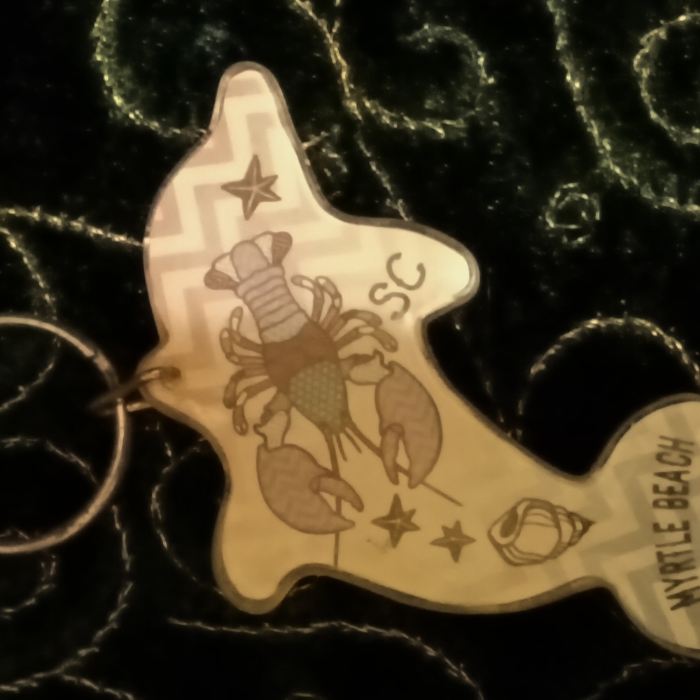 Myrtle Beach Lobster Keychain